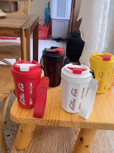 แก้วสแตนเลส เก็บอุณหภูมิร้อนและเย็น นาน 12 ชั่วโมง แก้วน้ำสเตนเลสสตีลกันน้ำ  ขนาด 380 ML