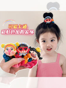 Thắt Lưng Tóc Cao Su Dễ Thương Cho Bé Gái Thắt Lưng Tóc Đàn Hồi Cao Phụ Kiện Tóc Cho Bé Gái Đồ Trang Trí Tóc Cho Bé Gái