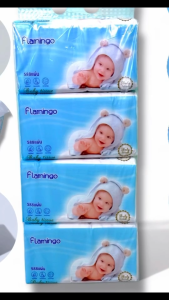 ทิชชู่แห้ง 10หิ้ว 40 ห่อ 1ห่อ588แผ่น หนา4ชั้น สายใยฝ้ายธรรมชาติ นุ่มแน่น แห้งไว ปลอดภัยทุกครั้งที่ใช้ Tissue-588-10