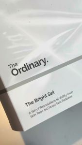 The Ordinary The Bright Set | AHA Exfoliating Toner Dark Spot and Depuffing Eye Serum