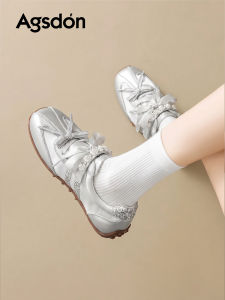 Agsdon | Summer New Silver Versatile Soft Sole Womens Sports Shoes