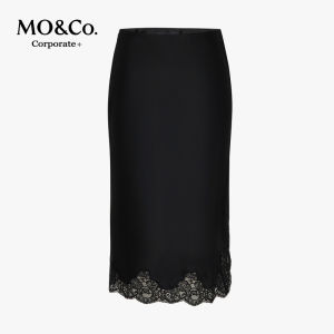 MO&Co. | High Waist Lace Skirt