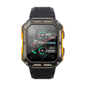 Đồng Hồ Thông Minh Leadoys C20PRO Dành Cho Nam Hỗ Trợ Gọi Bluetooth Chống Nước Theo Dõi Sức Khỏe Thể Thao Đo Huyết Áp Màn Hình 1.83 Inch Khắc Laser