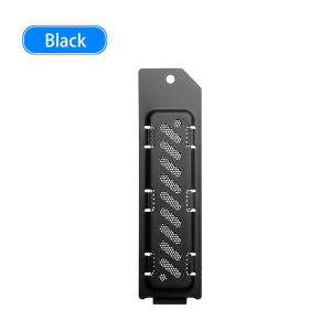 For PS5 Slim/Pro Console SSD Heatsink Dust Cover M.2 SSD Extension Slot Heat Dissipation Breathable Hole Aluminum Heat Case