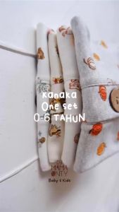 BYMAMAONTY - Kanaka BOY Full SET (Setelan Baju  + Bedong Full Set)