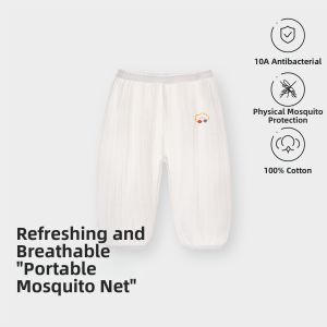 TONGLIANCHUXIN | Insect-Repelling Cotton Baby Pants Summer Loose Fit
