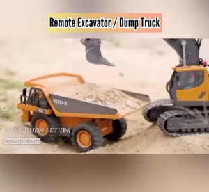 2.4G Allot Remote Engineering Truck 9 Channel / 11 Channel RC Excavator Dump Truck Track Type Tractor
