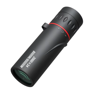 Small Portable Phone Telescope 2000x24 Resolution Monocular Telescope for Outdoor Camping Hunting and Birding