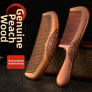 Anti-Static Hair Care Peachwood Comb