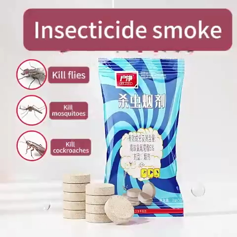 Smoke Insecticide herbal insecticide 10pcs Mosquitoes Flies Lice Fleas Mice Spiders and Other Insect Killers Strong Household Indoor Safe and Harmless herbal insect repellent