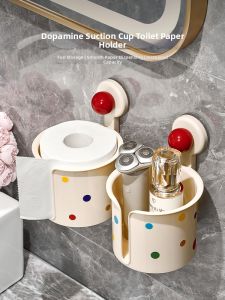 AIJIADA | Suction Mount No-Drill Paper Holder