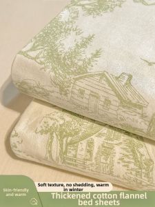 Kiss Dear | 100 Cotton Thick Flannel Bed Set