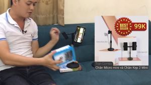 Chân Micro Mini Chân Micro Có Thể Gấp Gọn Phụ Kiện Micro Giá Đỡ Mic Hát Karaoke Chân Đế Micro Giá Rẻ