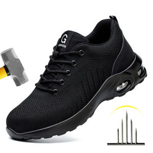 Safety Protection Shoes: Breathable Work Sports Shoes for Men & Women