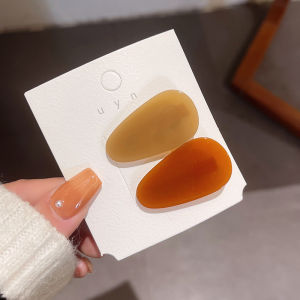 สวยกรดน้ําส้มสายชู Rhinestone Hairpin สําหรับผู้หญิงน่ารัก Duckbill คลิป High-End ด้านข้าง Bangs อุปกรณ์เสริมผมใหม่มาถึง