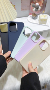 Solid Color Skin Feel Magsafe เคส ชาร์ตได้ ใสกันกระแทก สำหรับ iPhone 16 e 16Pro 16Plus 16Promax 1112131415 Pro Plus Promax เคส แม่เหล็ก Wireless Charging Phone Case Anti Drop and Anti Shock Protective Cover