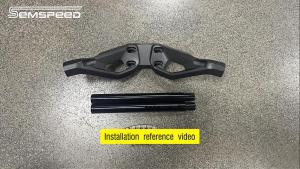 SEMSPEED Motorcycle CNC Handlebar Handle Bar Fork Clip Ons Mount For Zontes 150X