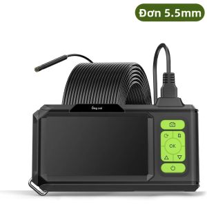 Máy Nội Soi Công Nghiệp Với Màn Hình IPS 43 Inch HD 1080P Camera Lấy Nét Tự Động Video Để Kiểm Tra Đường Ống Máy Soi Lỗ Khoan USB Với Ống Kính Đơn/kép/ba Ống Kính