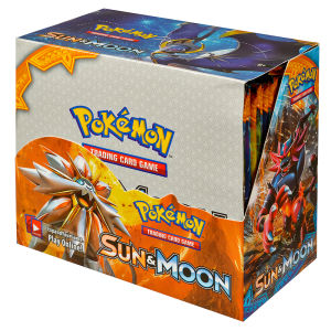 Bandai | 360 piezas inglés Pokémon TCG: SUN MOON Box Pokemon tarjeta comercial 36 paquete caja