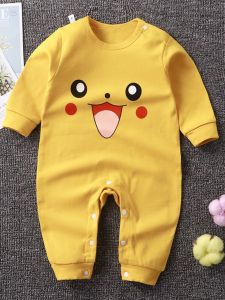 ชุดบอดี้สูทเด็กทารกเสื้อผ้าฝ้ายแท้สำหรับเด็กแรกเกิดฤดูใบไม้ร่วงและฤดูหนาวชุดชั้นในใส่ด้านในสำหรับทารกชุดคลานสำหรับทารกชุดนอนชุดฤดูใบไม้ร่วง