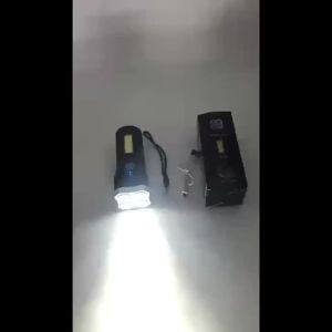 ESMARTER | Long Range Powerful Camping Taschenlampe Linterna Flashlights 4 Led Mini Rechargeable High Lumens Torch
