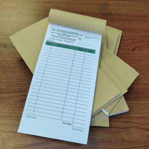 (Min. 3 buku) Nota Custom 1 Ply Untuk Laundry dan Bengkel Bisa Nama Toko Sendiri Y&H Yudha Grafika