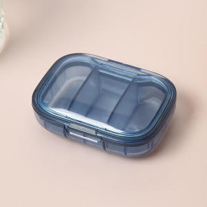 1/2PCS Mini Medicine Pill Box Drug Storage Box Pills Dispenser Pill Organizer Vitamin Tablet Pillbox Case Container Portable Box