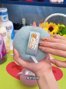 Span Mandi 日式按摩沐浴球 Foaming Shower Ball 起泡细腻柔软搓背清洁去角质 Japanese Soft Mesh Sponge Bath Puff Bathroom