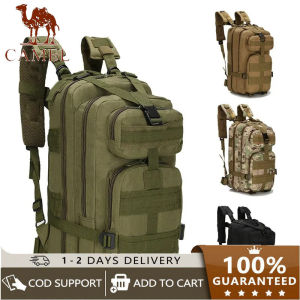 Camel Outdoor Tactical 3P Backpack 30L Hiking Camping Hunting Mountaineering Horseback Riding Training Sports Backpack
