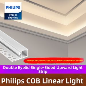 Philips | Embedded LED Linear Light Strip Ceiling Design