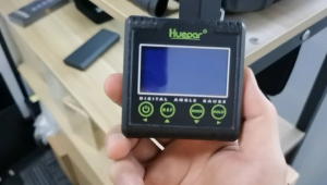 Huepar Precision Digital Inclinometer Electron Goniometers 0-360 Degree Magnetic Base Digital Protractor Angle Finder Bevel Box with Audible Alert AG03