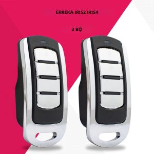 2 Chiếc ERREKA IRIS2 IRIS4 Điều Khiển Từ Xa Cửa Nhà Để Xe 43392 MHz Bộ Phát Mã Cuộn Bảo Mật Cho Tự Động Hóa Gia Đình