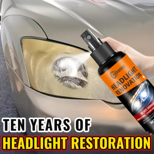 Headlamp Repair Kit - A clear bright advanced headlamp repair solution that prevents yellowing and oxidation with a long-lastin