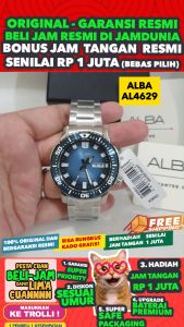 ALBA AL4629X1: Jam Tangan Pria Stainless Steel Anti Air