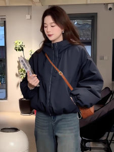 Thermal Insulation Black Ladies Winter Jacket