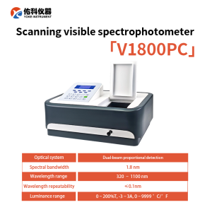 UV-Vis Spectrophotometer Automatic Wavelength High Precision Laboratory Analysis Instrument