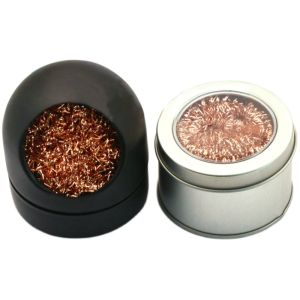 Risym | Tin Removal Soldering Iron Tip Cleaner Cleaning Ball Steel Wire