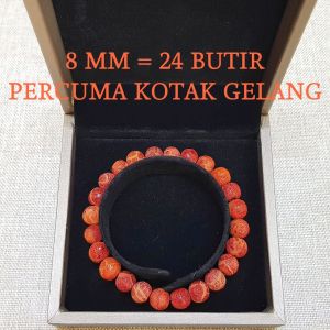 Gelang Marjan Merah Asli (100% HANDMADE) Rare/Langka