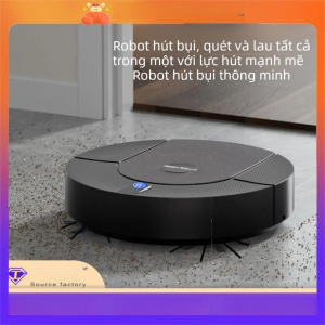 junhong|Robot Hút Bụi và Lau Nhà Tự Động Tự Làm Sạch Sạc Không Dây
