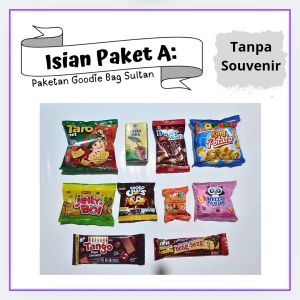 Kinovsyashop - (Dapat 10 Goodie Bag) Bingkisan Ulang Tahun Anak/Paketan Goodie Bag SULTAN Sudah termasuk snacknya/Goodie Bag Ultah
