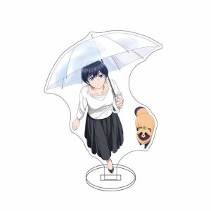Bandai | Mô Hình Acrylic Anime 16CM Fuji The Fox Cat Kimi Michiko Tatsuo Cùng Bạn Và Mưa Đồ Trang Trí Cosplay Quà Giáng Sinh Dành Cho Fan
