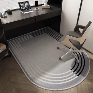 VIAMA Luxury-Style Reclining Chair Carpet Study Desk Chair Anti-Slip Floor Mat Bedroom Gaming Room Foot Pad Home Decoration