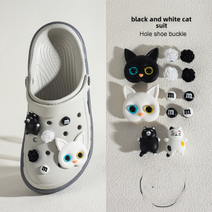 Ku Zi Xin Hole Punch Shoe Buckle Cartoon Personality Star Drew Shoe Accessories DIY Creative Shoe Flower Shoe Buckle
