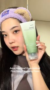 Korea ANUA Heartleaf Quercetinol Pore Deep Cleansing Foam 150ml Pore Deep Cleansing Foam Facial Cleansers Face Wash