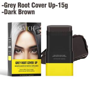 SEVICH 3 Colors Hair Coloring Stick Quickly Covers Gray White Hair Concealer Waterproof Hairline Instant Covering Hair Dye Stick