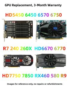 Desktop Graphics Card Game Office ABBIPC HD7850 6770 HD6850 7750 R7 240 R7 260X R9 Intelligent Computer Hardware Display