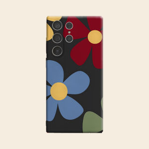 BILIBILI | dark retro flower Luxury Fashion Full Lens Protective Case for Samsung Galaxy S26 S25 S24 A56 A36 Plus Ultra