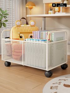Portable Large Capacity Book Storage Rack Mobile