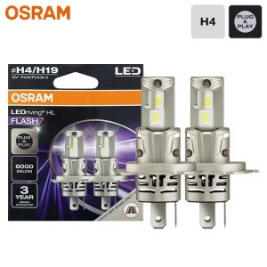 Osram | Đèn Pha LED Xe Máy OSRAM Flash H4 Không Dây Chiếu Xa Và Chiếu Gần Ánh Sáng Trắng 6000K 12V Đèn Xe Máy Thiết Yếu Cho Ô Tô Xe Tải Sedan SUV MPV