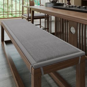 ZHUJUN | Custom Bindable Red Wood Colored Bench Pad